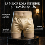 BARE Boxer Premium De SATEN Silk Comfort todos los días